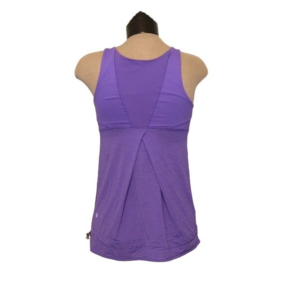 Lululemon Athletica Ta Ta Topper Purple Tank - Picture 6 of 7